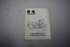 Manual de configuração de motocicleta policial Kawasaki genuíno KZ1000 1975 - 1985  comprar usado  Enviando para Brazil