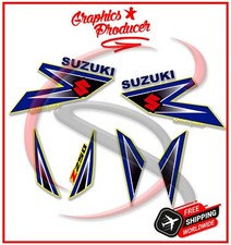 Suzuki LTZ250 Adesivo decalques adesivos redesenho gráficos Conjunto Completo Modelo Amarelo comprar usado  Enviando para Brazil