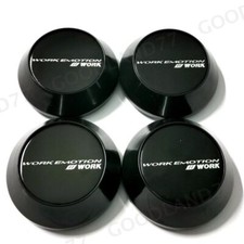 4x 60mm Racing Czarne kołpaki piasty Osłona obręczy do kołpaków Emotion na sprzedaż  Wysyłka do Poland