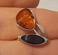 bernstein ring silber gebraucht kaufen  Bad Orb