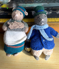 Hand knitted dickensian for sale  DAWLISH