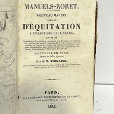 Roret nouveau manuel d'occasion  France