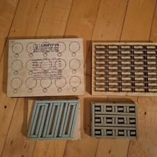 Massive stanzplatten schichtho gebraucht kaufen  Düsseldorf