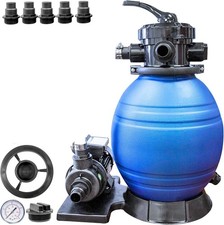 Sistema de filtro de areia para piscinas acima do solo tanque para bomba de 8000 gal 1980GPH 4 válvulas comprar usado  Enviando para Brazil