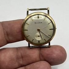 Vintage bulova 10krgp for sale  Denver