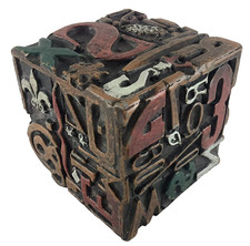 Escultura em cubo Sheldon Rose Alpha esculpida comprar usado  Enviando para Brazil