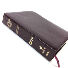 The Nelson Complete Study Bible System NKJV Bonded Leather Burgundy Thumb Index comprar usado The Nelson Complete Study Bible System NKJV Bonded Leather Burgundy Thumb Index comprar usado  Enviando para Brazil