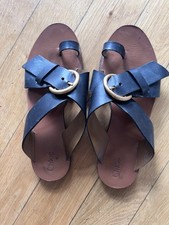 Chloé sandalen schwarz gebraucht kaufen  München