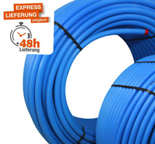 50m PE Rohr PE100 32mm 3,0 Trinkwasserrohr Wasserleitung PN16 DVGW blau comprar usado  Enviando para Brazil