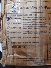 Hydrant repair parts for sale  Trinity