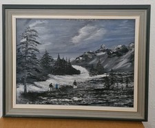 Original oil board for sale  WIGAN