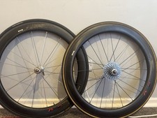 Conjunto de rodas de freio aro tubular de carbono Zipp 404 Firecrest comprar usado  Enviando para Brazil