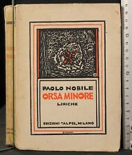 Orsa minore. liriche. usato  Ariccia
