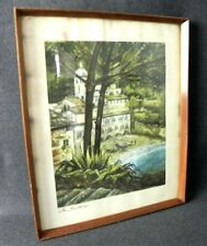 Quadro stampa abbazia usato  Rho