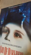 Son of Darkness (To Die for II) (1991) Terror - Pôster de vídeo original do Reino Unido comprar usado  Enviando para Brazil