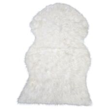 Tapete de área peluda coleção pele de ovelha falsa - 3' x 5' marfim ou esbranquiçado comprar usado  Enviando para Brazil