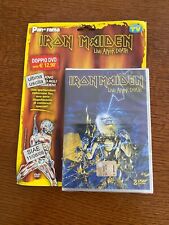 Iron Maiden raro lacrado italiano Live After Death Panorama promoção oficial 2DVD comprar usado  Enviando para Brazil