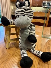 Brinquedo de pelúcia zebra Target Animal Adventure Sweet Sprouts 20” preto branco 2015 comprar usado Brinquedo de pelúcia zebra Target Animal Adventure Sweet Sprouts 20” preto branco 2015 comprar usado  Enviando para Brazil