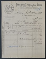 Facture 1904 paris d'occasion  Nantes-