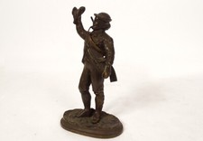 Statuette sculpture bronze d'occasion  Tréguier