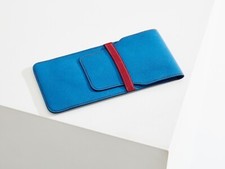 Hermès blue leather d'occasion Hermès blue leather d'occasion  Franconville