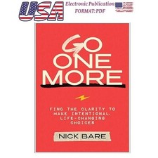 Go One More: Find the Clarity to Make Intention, Nick Bare 2025 English comprar usado  Enviando para Brazil
