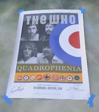 Quadrophenia signed lithograph for sale  Fontana