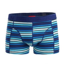 Roupa íntima masculina elástica de algodão Bjorn Borg tronco listrado azul roxo M G XL 2XL comprar usado  Enviando para Brazil