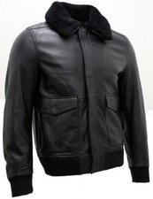 Jaqueta masculina de couro bombardeiro motociclista café corrida acolchoada roupa de inverno comprar usado  Enviando para Brazil