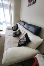 italian cream leather sofa for sale italian cream leather sofa for sale SURBITON