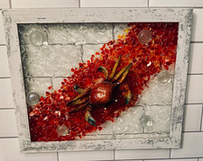 Fused glass wall for sale  Clinton Township