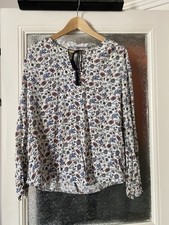 Blouse blanche imprimé d'occasion  Paris XIV