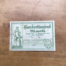 Notgeld 100 mark gebraucht kaufen Notgeld 100 mark gebraucht kaufen  Neuötting