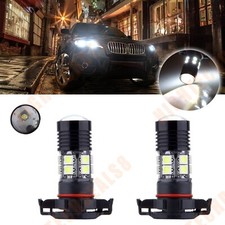 2x 2018 H16 PSX24W LED 12 SMD luz de neblina para carro 60W 6000LM lâmpadas comprar usado  Enviando para Brazil