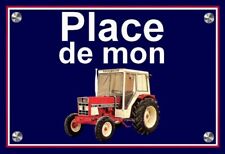 Plaque place tracteur d'occasion  Paris I