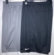 Usado, Bermuda de treino masculina Nike Dri-Fit poliéster 9" costura interna sortida nova com etiquetas B&T comprar usado  Enviando para Brazil