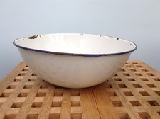 Vintage enamel basin for sale  HOCKLEY