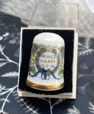 Commemorative thimble birth for sale  MARGATE