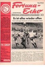 Fussball programmheft fortuna gebraucht kaufen  Wiesenbach