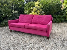 Pink sofa matching for sale  GUILDFORD
