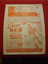 nottingham forest programmes for sale nottingham forest programmes for sale NORTHAMPTON