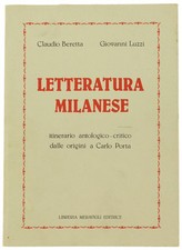 Letteratura milanese. itinerar usato  Villarbasse