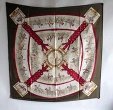 Hermes foulard soie d'occasion  Seyssel