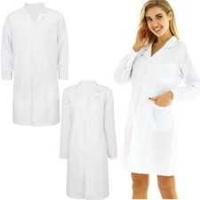 Casaco de laboratório feminino/masculino manga longa profissional uniforme médico enfermeiro médico comprar usado  Enviando para Brazil