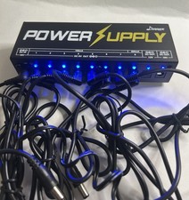 Pedal de efeito Donner DP-1 fonte de alimentação 10 saída DC isolada para 9V/12V/18V comprar usado  Enviando para Brazil