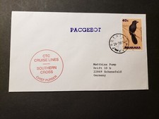 Usado, Cruzeiro SOUTHERN CROSS, CTC Cruise Lines Capa Naval 1995 Paquebot BAHAMAS comprar usado  Enviando para Brazil
