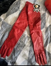 Real leather red for sale  ABINGDON