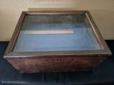 Antique oak glass for sale  Union Grove