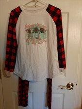 Christmas pajama set d'occasion  Expédié en Belgium