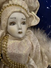 Porcelain clown doll for sale  Rockford